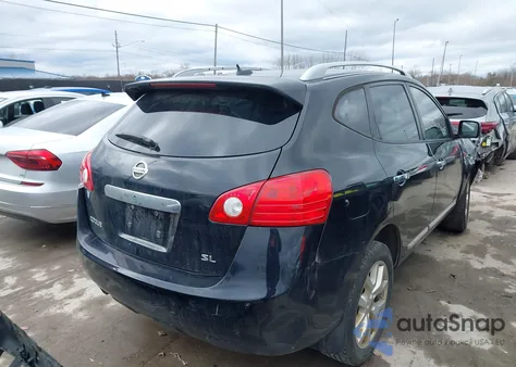 2012 Nissan Rogue Sv W/Sl Pkg из США, поврежденный, VIN JN8AS5MT4CW295142
